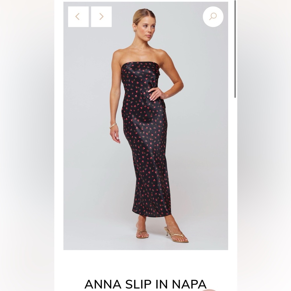 RESA - strapless slip dress